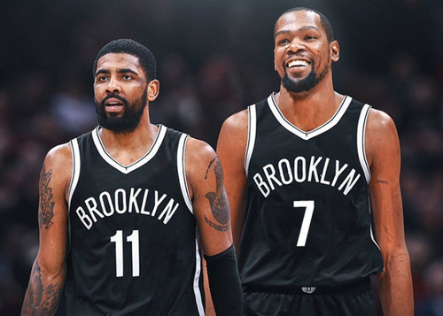 NBA球星杜兰特新款篮网球衣出炉，景望提供球衣烫画喷切一体机烫画步骤说明