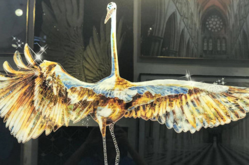 晶瓷画UV打印有什么优势？UV平板打印机晶瓷画打印方案