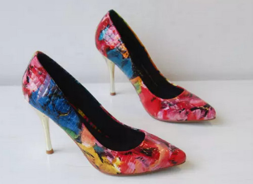 工业级皮革印花机，就选宝斯威3头网带打印机