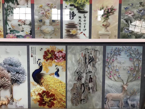 UV平板打印机瓷砖打印方案，让墙面装修更独具一帜