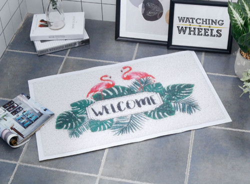 如何在丝圈地垫印图案效果好？宝斯威理光喷头网带打印机提供优质解决方案