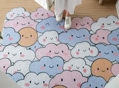 这样的丝圈地垫绿色环保又好看