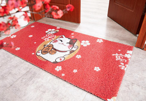 丝圈地垫打印用什么打印机好？8头网带机引领丝圈地垫新潮流