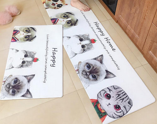 皮革地垫数码印花为什么要用网带机？看完就明白了