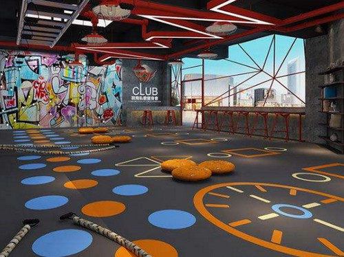 PVC塑胶地板数码打印方案，个性定制图案多样化