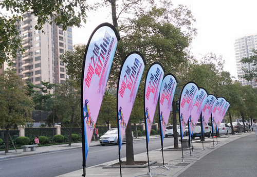 宝斯威旗帜直喷机，个性旗帜打印方案