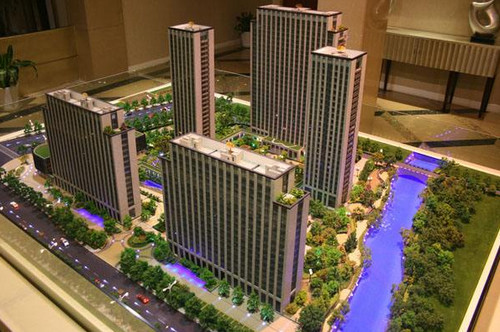 UV平板打印机——楼盘沙盘模型UV打印