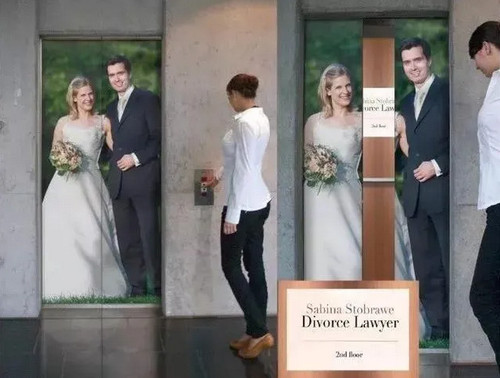 脑洞大开的创意电梯海报，超级震撼！