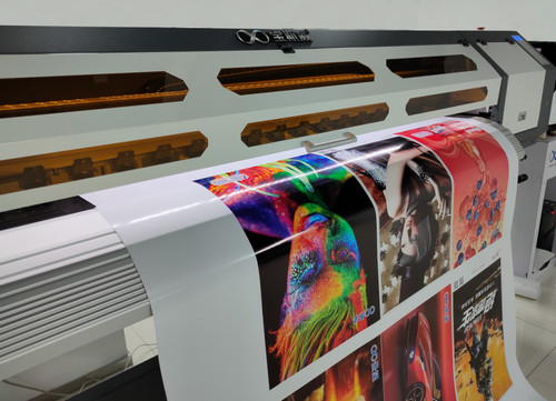 写真机打印色块不够光滑？这款i3200弱溶剂印机帮到你